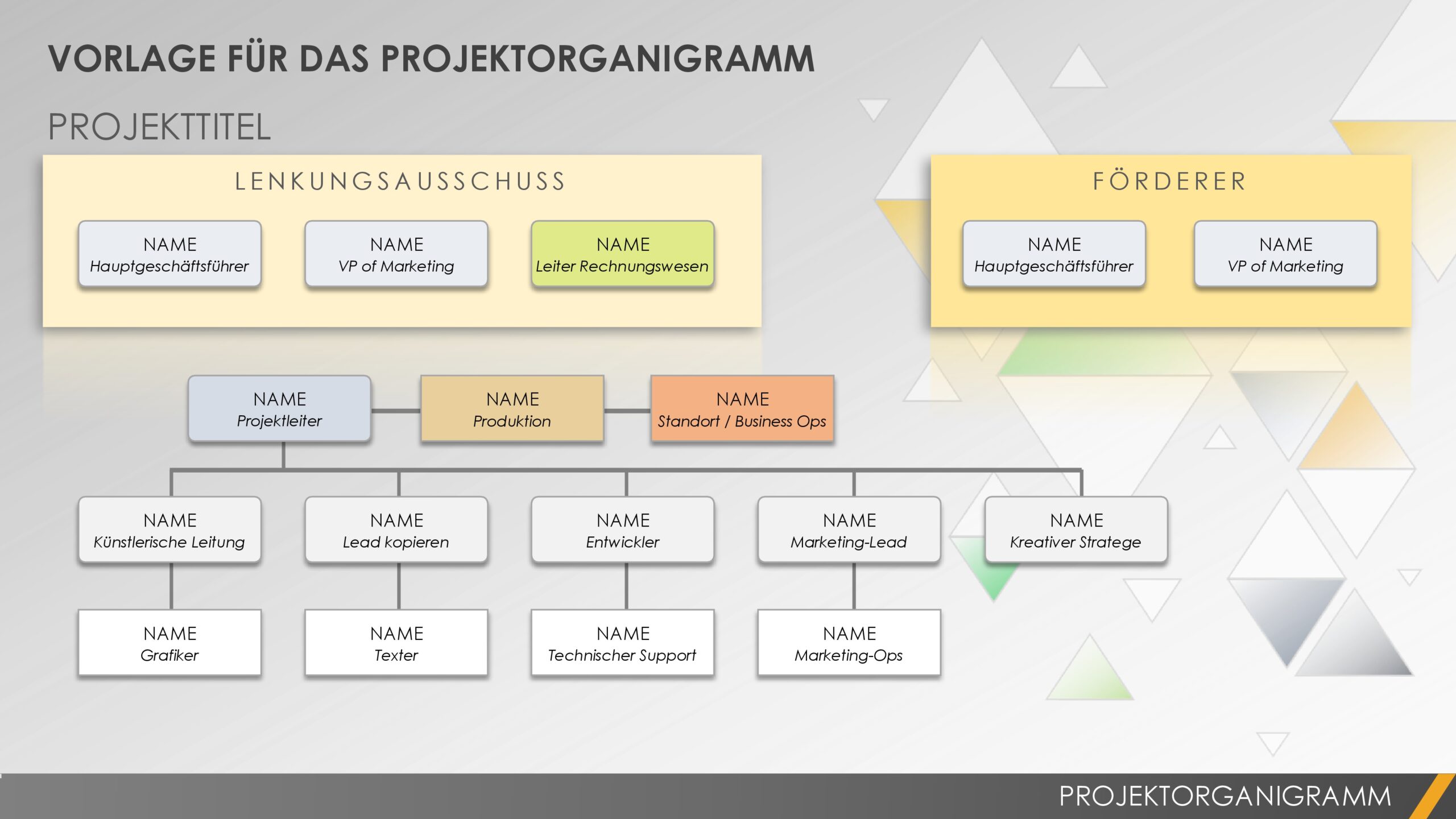 projektorganisation projektmanagement