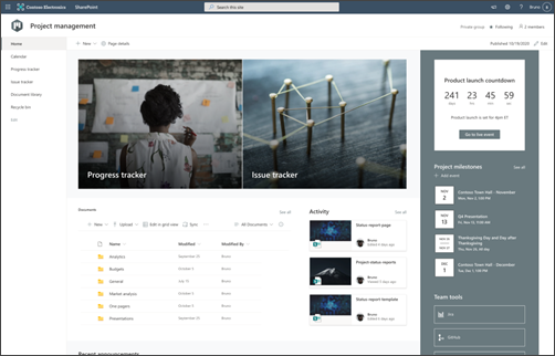 projektmanagement sharepoint