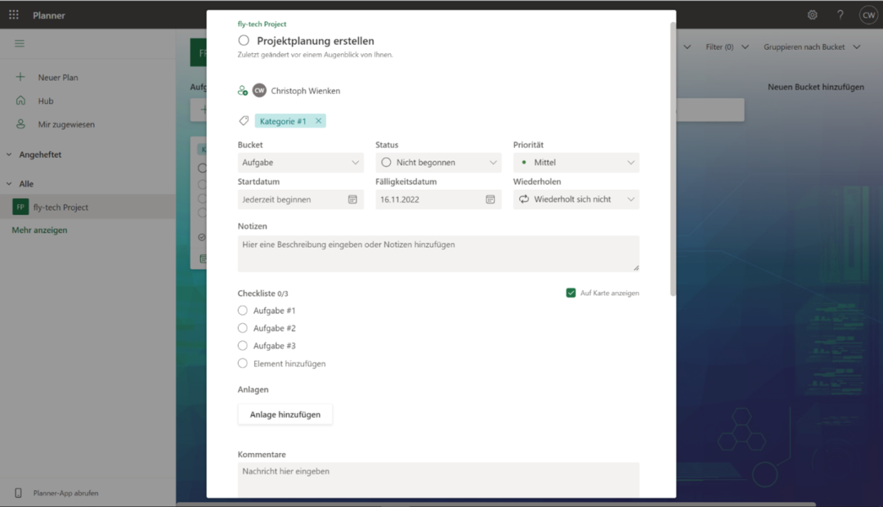 microsoft planner projektmanagement