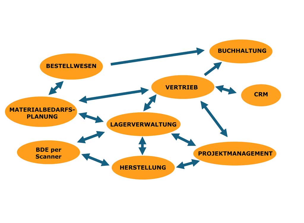 erp system projektmanagement