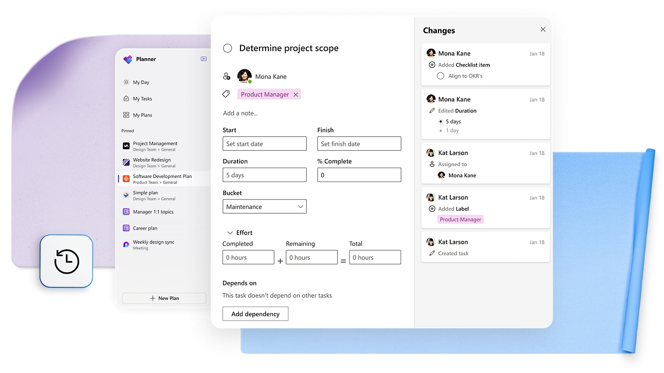 projektmanagement mit teams und planner